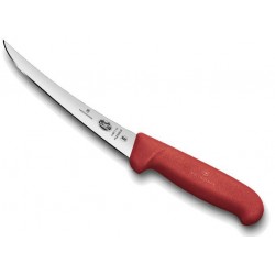 Couteau à désosser Victorinox lame étroite flexible fibrox rouge