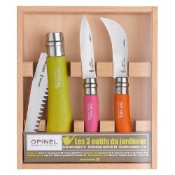 Coffret 3 outils Opinel du jardinier