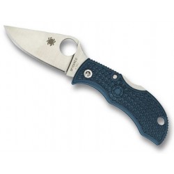 Couteau Spyderco Manbug bleu K390