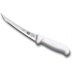 Couteau à désosser Victorinox lame étroite flexible fibrox blanc