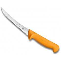 Couteau à désosser Victorinox Swibo lame étroite dos renversé grillon jaune