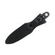 Couteau à lancer Black Fox 11cm - étui nylon noir