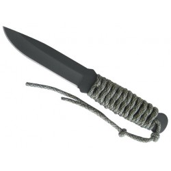 Couteau à lancer Black Fox 11cm manche cordelette
