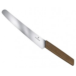 Couteau à pain Victorinox Swiss Modern 22cm noyer