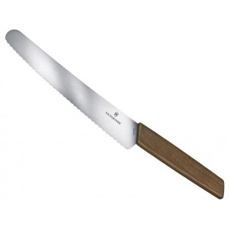Couteau à pain Victorinox Swiss Modern 22cm noyer