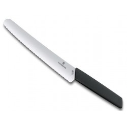 Couteau à pain Victorinox Swiss Modern 22cm noir