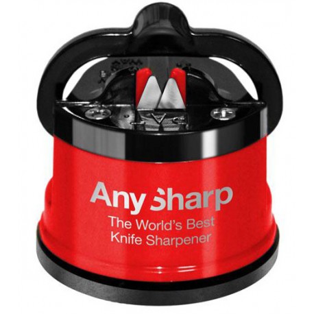 Aiguiseur pour couteaux AnySharp Pro rouge