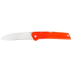 Couteau Florinox Kiana Origine orange - lame semi-crantée