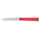 Couteau office n°312 Opinel rouge - lame lisse 10cm