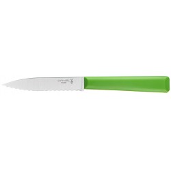Couteau d'office cranté Opinel n°313 gamme Essentiels - vert
