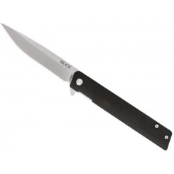 Couteau Buck Decatur G10 noir 0256BKS