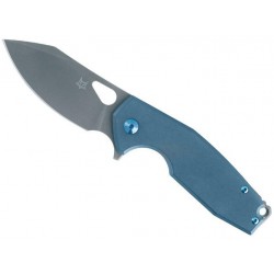 Couteau Fox Yaru titanium bleu