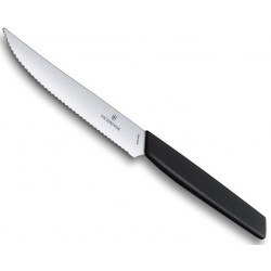 Couteau à steak Victorinox Swiss Modern lame crantée 12cm manche PP
