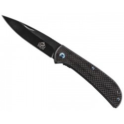 Couteau Puma-Tec fibre de carbone inox noir - 313111