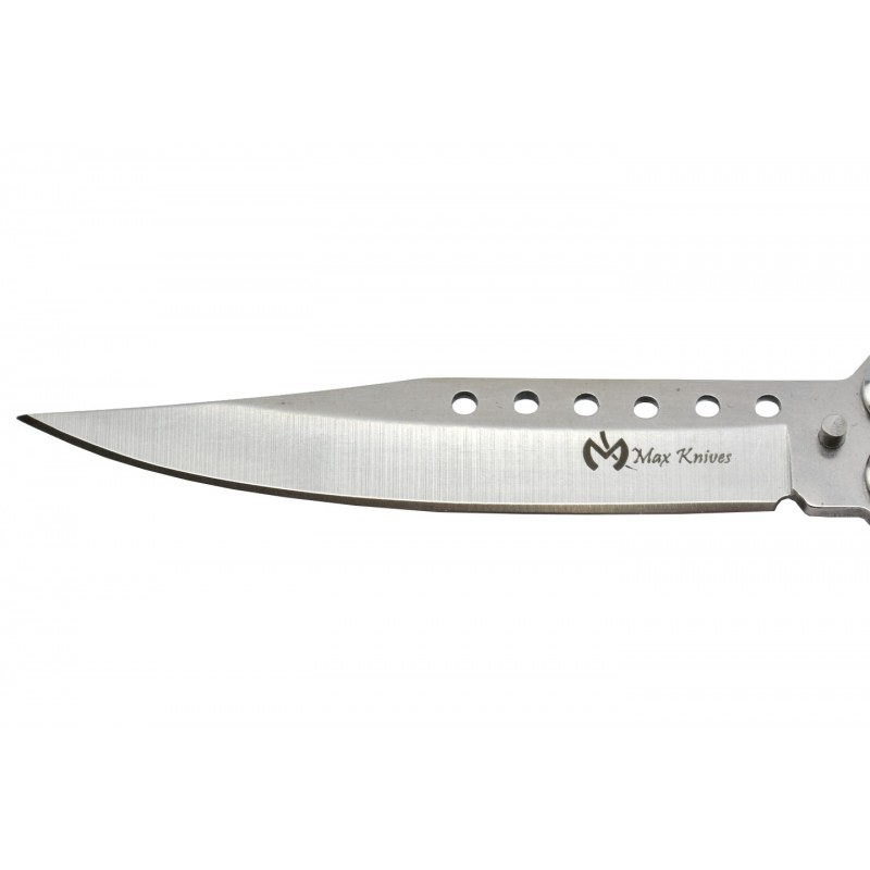 Couteau Papillon MaxKnives P50S Silver - SD-Equipements