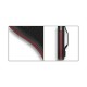 Couteau Spyderco Endura 4 Thin Red Line noir lame mixte