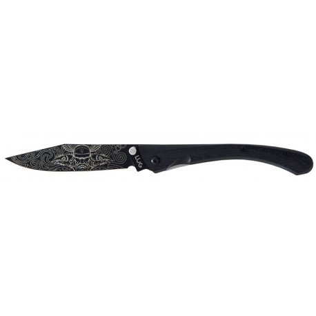Couteau C63 Dieu Lug G10 noir black titanium