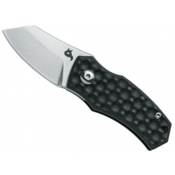 Couteau de cou Black Fox Skal G10 noir