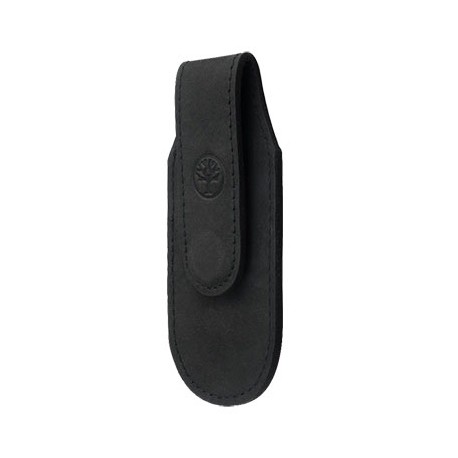 Petite pochette magnétique en cuir noir pour couteaux - Böker