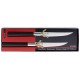 Set 2 couteaux à steak Kai Wasabi Black 12cm