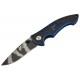 Couteau Mtech USA MX-8003BL 440C militaire G10 noir/bleu