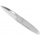 Couteau Perceval Le T45 tout inox 10,5cm