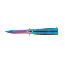 Couteau papillon Albainox rainbow