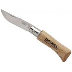 Couteau Opinel N° 2 lame acier inoxydable - manche hêtre