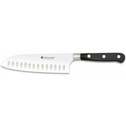 Couteau Santoku Top Cutlery alvéolée 169mm POM - 17271