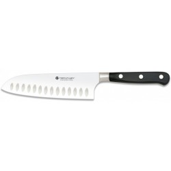 Couteau Santoku Top Cutlery alvéolée 180mm POM - 17395