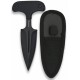Push dagger Albainox 11cm tout noir - 32314