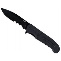 Couteau CRKT Ignitor Assisted Blackwash