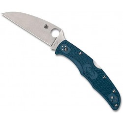 Couteau Spyderco Endura 4 Wharncliffe K390 bleu