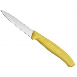 Couteau d'office Swiss Classic Victorinox 8cm lisse jaune