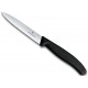 Couteau d'office Swiss Classic Victorinox 10cm lisse pointe milieu noir