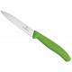 Couteau d'office Swiss Classic Victorinox 10cm pointe milieu vert