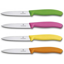 Boîte 20 couteaux office Victorinox Swiss Classic 10cm flashy assortis