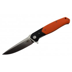 Couteau Bestech Swordfish BG03C G10 noir/orange