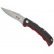 Couteau Herbertz G10 noir/rouge 12cm inox - 55008