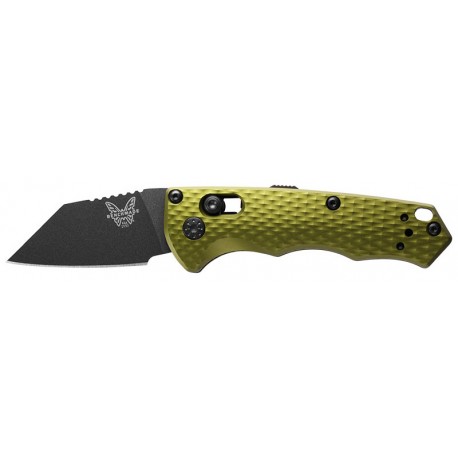 Couteau Benchmade Partial Immunity Woodland Green