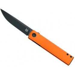 Couteau Fox Chnops aluminium orange