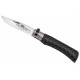 Couteau Old Bear noir/aluminium taille S