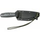 Couteau de survie ESEE-3 G10 gris/noir lame noire