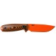 Couteau de survie ESEE-4 G10 orange/noir lame orange