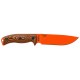 Couteau de survie ESEE-6 G10 orange/noir lame orange