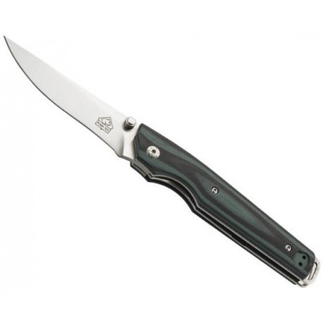 Couteau Puma-Tec G10 vert/noir 12,5cm inox