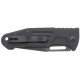 Couteau automatique Fox New Smarty aluminium noir PVD