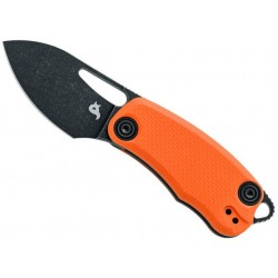 Couteau Black Fox Nix G10 orange blackwash