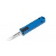 Couteau automatique micro USB OTF bleu