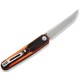 Couteau Civivi Kwaiq G10 noir/orange